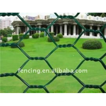 Filet hexagonal enduit de PVC